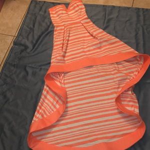 Orange 🍊 popsicle stripe boos tie dress💋